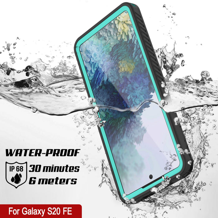 WATER-PROOF - - pe 30 minutes * G meters For Galaxy S20 FE (Color in image: Light blue)