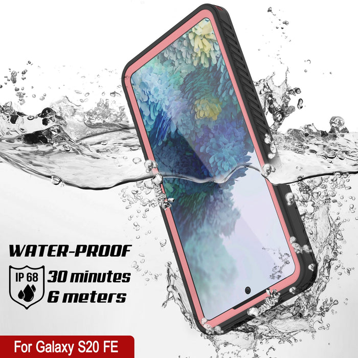 WATER-PROOF v P68 3O minutes G meters For Galaxy S20 FE  (Color in image: Black)