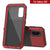 Galaxy s20 Metal Case, Heavy Duty Military Grade Rugged Armor Cover [Red] 