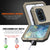 Galaxy s20+ Plus Metal Case, Heavy Duty Military Grade Rugged Armor Cover [Gold] (Color in image: Silver)