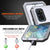 Galaxy s20+ Plus Metal Case, Heavy Duty Military Grade Rugged Armor Cover [White] (Color in image: Silver)
