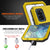 Galaxy s20+ Plus Metal Case, Heavy Duty Military Grade Rugged Armor Cover [Neon] (Color in image: Silver)