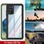 Galaxy S20+ Plus Water/Shockproof [Extreme Series] Screen Protector Case [Light Green] (Color in image: Red)
