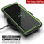 Galaxy S20+ Plus Water/Shockproof [Extreme Series] Screen Protector Case [Light Green] (Color in image: White)