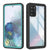 Galaxy S20+ Plus Water/Shock/Snowproof [Extreme Series]  Screen Protector Case [Teal] (Color in image: Teal)