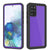 Galaxy S20+ Plus Waterproof Case PunkCase StudStar Purple Thin 6.6ft Underwater IP68 Shock/Snow Proof (Color in image: purple)