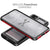 Galaxy S20 Military Grade Aluminum Case | Atomic Slim Series [Pink] (Color in image: Red)