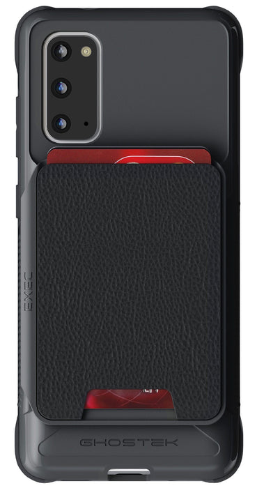 Galaxy S20 Wallet Case | Exec Series [Black] (Color in image: Pink)