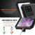 Galaxy S20 Ultra Metal Case, Heavy Duty Military Grade Rugged Armor Cover [Black] (Color in image: Silver)