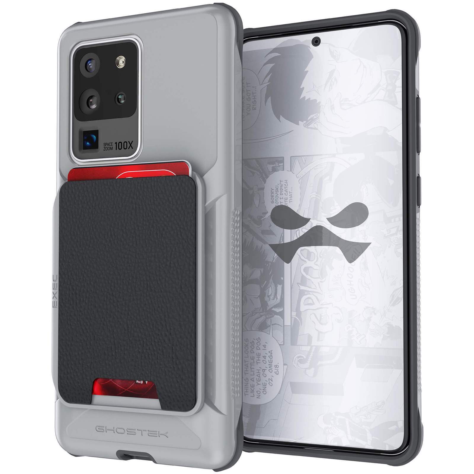 Galaxy S20 Ultra Wallet Case | Exec Series [Grey] (Color in image: Grey)