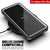 Galaxy S20 Ultra Water/Shock/Snow/dirt proof [Extreme Series] Punkcase Slim Case [White] (Color in image: Black)