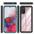 Galaxy S20 Water/Shock/Snow/dirt proof [Extreme Series] Slim Case [Light Blue] (Color in image: Red)