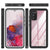 Galaxy S20 Water/Shock/Snow/dirt proof [Extreme Series] Punkcase Slim Case [White] (Color in image: Red)