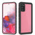 Galaxy S20 Waterproof Case PunkCase StudStar Pink Thin 6.6ft Underwater IP68 Shock/Snow Proof (Color in image: pink)