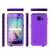 Galaxy S6 Waterproof Case PunkCase StudStar Purple Thin 6.6ft Underwater IP68 Shock/Dirt/Snow Proof (Color in image: pink)