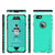 iPhone 6S+/6+ Plus Waterproof Case, PUNKcase StudStar Teal w/ Attached Screen Protector | Warranty (Color in image: black)
