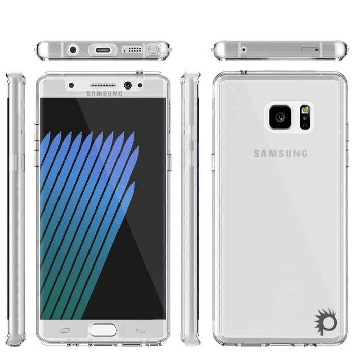 Note 7 Case Punkcase® LUCID 2.0 Clear Series Series w/ PUNK SHIELD Screen Protector | Ultra Fit (Color in image: white)