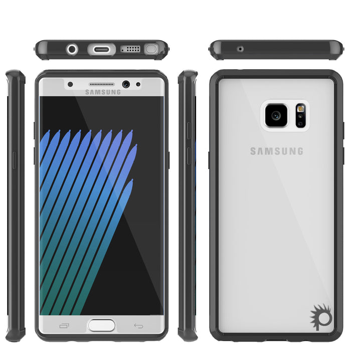Note 7 Case Punkcase® LUCID 2.0 Black Series w/ PUNK SHIELD Screen Protector | Ultra Fit (Color in image: white)