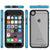 Apple iPhone 8 Waterproof Case, PUNKcase CRYSTAL 2.0 Light Blue  W/ Attached Screen Protector  | Warranty (Color in image: Black)