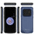 Galaxy S9 Battery Case, PunkJuice 5000mAH Fast Charging Power Bank W/ Screen Protector | Integrated USB Port | IntelSwitch | Slim, Secure and Reliable | Suitable for Samsung Galaxy S9 [Navy] (Color in image: Black)