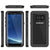 Galaxy S8 Plus Waterproof Case, Punkcase [Extreme Series] [Slim Fit] [IP68 Certified] [Shockproof] [Snowproof] [Dirproof] Armor Cover [Black] (Color in image: Light blue)