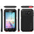 Galaxy S6 EDGE  Case, PUNKcase Metallic Black Shockproof  Slim Metal (Color in image: white)