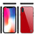 iPhone X Case, Punkcase GlassShield Ultra Thin Protective 9H Full Body Tempered Glass Cover W/ Drop Protection & Non Slip Grip for Apple iPhone 10 [Red] (Color in image: Black)