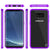 S8 Plus Case Punkcase® LUCID 2.0 Purple Series w/ PUNK SHIELD Screen Protector | Ultra Fit (Color in image: clear)