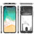 iPhone X Case, PUNKcase [LUCID Series] Slim Fit Protective Dual Layer Armor Cover W/ Scratch Resistant PUNKSHIELD Screen Protector [SILVER] 