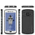 Galaxy S6 EDGE Plus Waterproof Case, Punkcase StudStar White Shock/Dirt Proof | Lifetime Warranty (Color in image: pink)