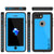 iPhone 7+ Plus Waterproof IP68 Case, Punkcase [Light Blue] [StudStar Series] [Slim Fit] [Dirtproof] (Color in image: white)