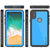 iPhone X Waterproof IP68 Case, Punkcase [Light blue] [StudStar Series] [Slim Fit] [Dirtproof] (Color in image: light blue)