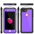 iPhone 7+ Plus Waterproof Case, Punkcase ALPINE Series, Purple | Heavy Duty Armor Cover (Color in image: pink)