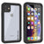 iPhone 11 Waterproof Case, Punkcase [Extreme Series] Armor Cover W/ Built In Screen Protector [Black] (Color in image: Black)