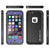 iPhone 6S+/6+ Plus Waterproof Case, Punkcase SpikeStar Purple Thin Fit 6.6ft Underwater IP68 (Color in image: black)