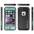 iPhone 6S+/6+ Plus Waterproof Case, Punkcase SpikeStar Teal | Thin Fit 6.6ft Underwater IP68 (Color in image: black)