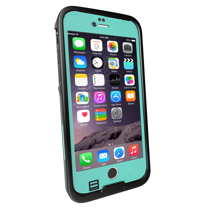 iPhone 6S+/6+ Plus Waterproof Case, Punkcase SpikeStar Teal | Thin Fit 6.6ft Underwater IP68 (Color in image: pink)