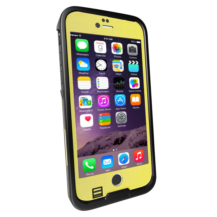iPhone 6S+/6+ Plus Waterproof Case, Punkcase SpikeStar Yellow Series | Thin Fit 6.6ft Underwater IP68 (Color in image: teal)