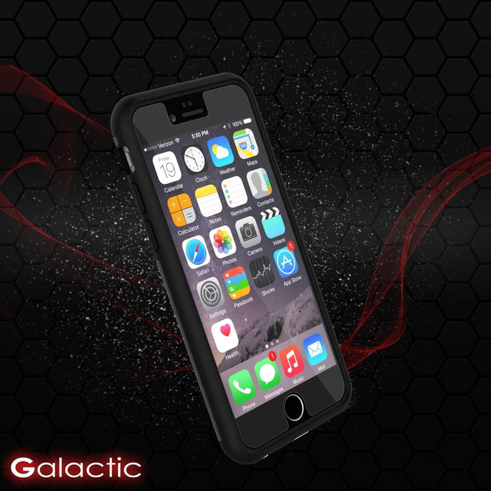 iPhone 5s/5/SE Case PunkCase Galactic Black Series Slim w/ Tempered Glass | Lifetime Warranty (Color in image: pink)