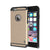 iPhone 5s/5/SE Case PunkCase Galactic Gold Series Slim w/ Tempered Glass | Lifetime Warranty (Color in image: gold)