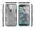 iPhone 6s Plus Case Space Grey Ghostek Cloak, Slim Protective w/ Tempered Glass | Lifetime Warranty (Color in image: silver)