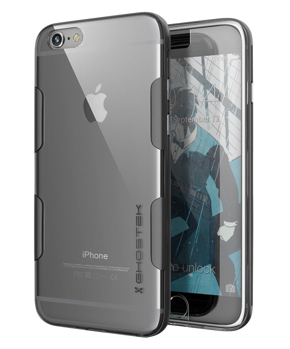 iPhone 6s Plus Case Space Grey Ghostek Cloak, Slim Protective w/ Tempered Glass | Lifetime Warranty (Color in image: space grey)