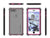 iPhone 8+ Plus Waterproof Case, Ghostek Nautical Series for iPhone 8+ Plus | Slim Underwater Protection | Adventure Duty | Swimming (Pink) (Color in image: Red)