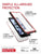 iPhone 8+ Plus Waterproof Case, Ghostek Nautical Series for iPhone 8+ Plus | Slim Underwater Protection | Adventure Duty | Swimming (Red) (Color in image: White)