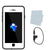 iPhone 8+ Plus Waterproof Case, Punkcase [StudStar Series] [Clear] [Slim Fit] [Shockproof] [Dirtproof] [Snowproof] Armor Cover (Color in image: black)