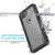 iPhone 7+ Plus Waterproof IP68 Case, Punkcase [Clear] [StudStar Series] [Slim Fit] [Dirtproof] (Color in image: purple)