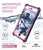 iPhone  8  Waterproof Case, Ghostek Nautical Series for iPhone  8  | Slim Underwater Protection | Adventure Duty | Ultra Fit | Swimming (Pink) (Color in image: Green)