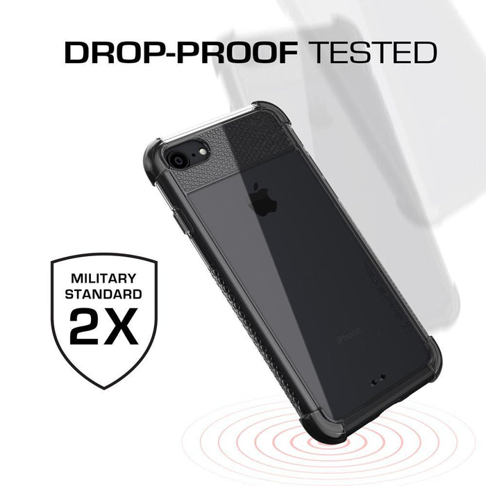 iPhone  8 Case, Ghostek Covert 2 Series for iPhone  8 & iPhone  8 Protective Case [BLACK] 