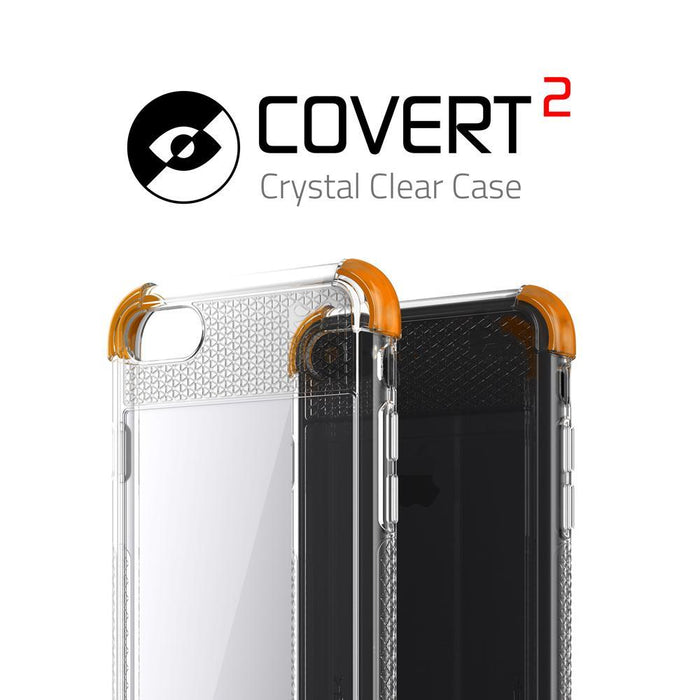 iPhone  8 Case, Ghostek Covert 2 Series for iPhone  8 Protective Case [ORANGE] 