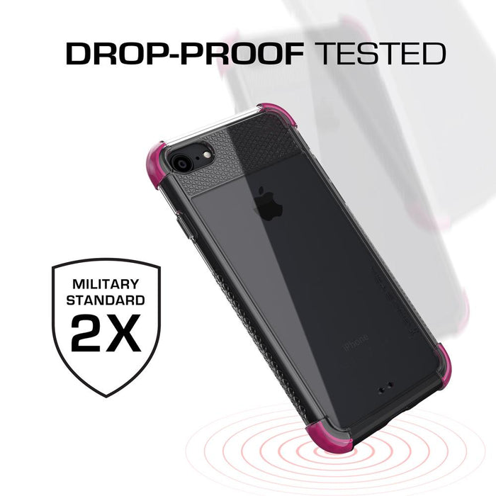 iPhone 7 Case, Ghostek Covert 2 Series for iPhone 7 Protective Case [PINK] 